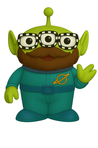 Pixar Alien Frank